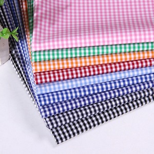 Tela de Algodón 100%, Tejido de Piel de Durazno, Teñido con Hilo, Estilo Espiga, Peso Medio, para Camisas y Ropa - Product Image 1