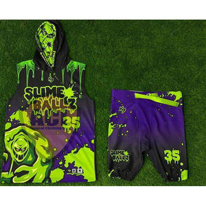 โลโก้ที่กําหนดเองขายส่งคุณภาพสูง 7 on 7 อเมริกันฟุตบอลชุดกีฬาเยาวชน unisex 7vs7 ชุด - Product Image 1