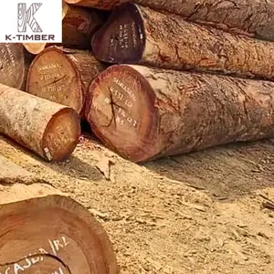 Iroko Square Log Hardwood Kiaat Wood Board Wood Pallets Wooden Timber Slabs Board Lumber Log Construction Materials K-Timber