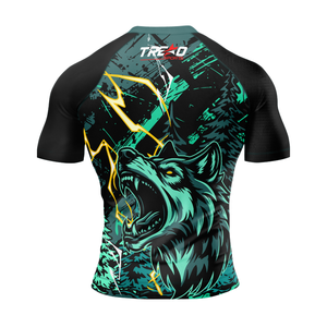 Haut de combat MMA et lutte personnalisé pour homme, coupe ajustée, sublimation personnalisée, équipement d'entraînement d'hiver pour arts martiaux, respirant, OEM - Product Image 4