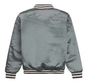 Blouson Bomber en Satin Réversible Fin Personnalisable pour Hommes Respirant Design Universitaire - Product Image 6