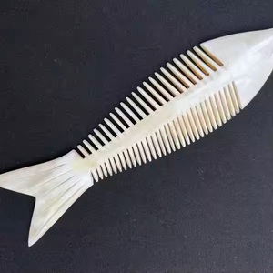 Premium wide-tooth buffalo horn comb for hair Grow Ox horn hair comb with Accept Custom Lgo 100% Natural Hair Comb - Product Image 1