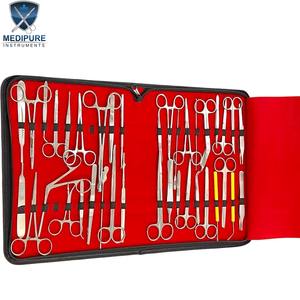 Instrumental de Entrenamiento para Cirugía Menor, Kit Quirúrgico de Acero Inoxidable Reutilizable, Juego de Disección con Pinzas, Tijeras y Portaagujas - Product Image 3