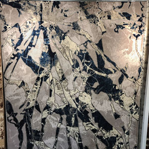 Alfombra cuadrada moderna de tejido Jacquard Adiva hecha a mano de poliéster de yute de polipropileno-Para el hogar sala de estar o dormitorio - Product Image 1