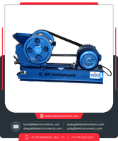 Broyeur à disques électronique de laboratoire Inde 3 CV Moteur polyvalent pour échantillonnage de 1 à 6 mm, débit de 250 g/min, rendement de 100 à 150 mesh, garantie 1 an