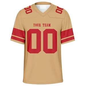 Uniforme de football à séchage rapide personnalisé, designs personnalisés, respirant, multicolores, football - Product Image 1