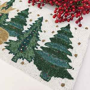 Set de table luxueux fait main avec des perles, antidérapant - Product Image 5