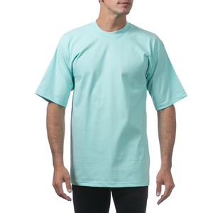 T-shirt à manches courtes en coton pour homme T-shirt à col rond lourd pour homme - Product Image 2