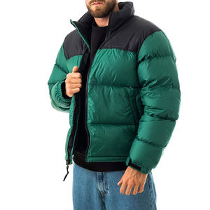 Veste matelassée à capuche pour homme avec logo personnalisé 2026, confortable, élégante, chaude pour l'hiver, fermeture éclair, veste d'hiver matelassée pour l'extérieur - Product Image 5