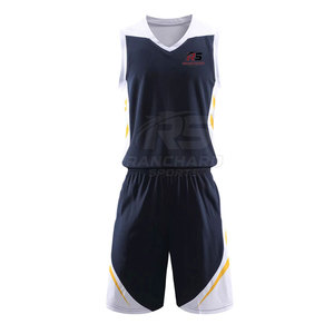 Solid Color Quick Dry Tackle Twill <b>Basketball</b> Uniform Sportswear Youth <b>Clothing</b> <b>Basketball</b> Uniform - Product Image 1