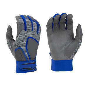 Gants de frappeur de baseball en cuir personnalisables à marque privée pour l'entraînement, fabriqués au Pakistan, ajustement confortable - Product Image 1