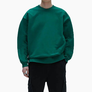 Sweat-shirt pour homme de haute qualité, vente en gros, coupe ample, streetwear, polaire d'hiver, pull lourd, décontracté, manches longues, vêtements - Product Image 5