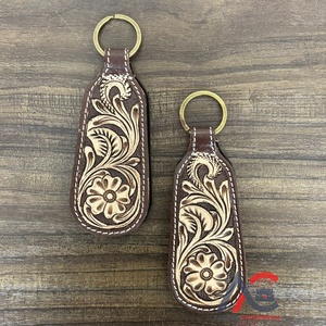 คลิปหนีบหมวกหนังทำมือแบบใหม่ที่จับหมวกแบบตะวันตกพร้อมตัวหนีบที่แข็งแรงปลอดภัยสำหรับการเดินทางตั้งแคมป์เดินป่าและใช้ในชีวิตประจำวัน - Product Image 1