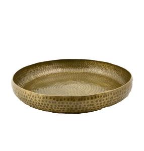 Plateau de service en fonte d'aluminium gaufré avec attrait royal et profil vintage adapté à la décoration traditionnelle des fêtes - Product Image 4