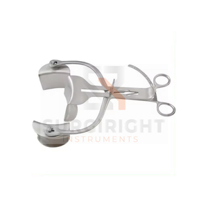 Retractor abdominal Collin con tres cuchillas Retractor de retención automática de acero inoxidable por instrumento Surgiright - Product Image 6