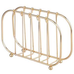 Porte-mouchoirs décoratif pour la maison de qualité supérieure porte-serviettes en fil d'acier inoxydable de conception unique pour décor de table porte-serviettes - Product Image 4