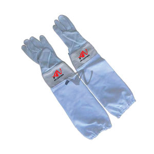 Gants d'apiculture en cuir Gants de sécurité respirants anti-écrasement - Product Image 3