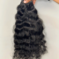 Cheveux naturels bruts non traités de haute qualité, cheveux humains bouclés bruts brésiliens type Mink, cheveux raides ondulés noirs naturels, fournisseurs de cheveux