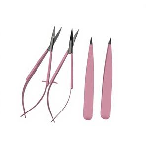 Ciseaux à cuticules professionnels à ressort, ciseaux russes à pointe fine, ciseaux à ressort pour sourcils et cuticules, outils de beauté en acier inoxydable - Product Image 1