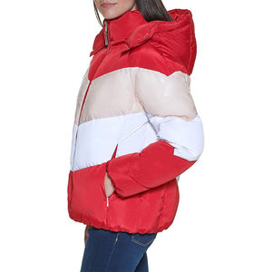 Veste matelassée tendance et luxueuse pour femmes, en peau de mouton de haute qualité, couleur personnalisée, respirante, imperméable, coupe-vent, épaisse - Product Image 6
