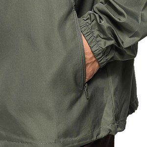 เสื้อแจ็กเก็ตกันลมสำหรับผู้ชายเสื้อกันลมตัดสีและเย็บติดฉลากตามต้องการ - Product Image 5