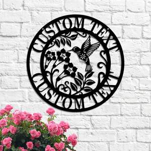 EffiPrint Custom Laser taglio targhette metalliche veloce segno di ferro personalizzato per la casa Hotel Bar decorazione della parete segno di Business - Product Image 1