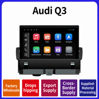 Écran tactile Android pliable de 8 pouces pour voiture avec CarPlay et Android Auto pour Audi Q3 2013-2018