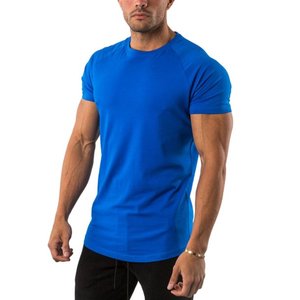 Camisetas de Verano Personalizadas para Gimnasio, Ajustadas, de Manga Corta y Cuello Redondo para Hombre - Product Image 5
