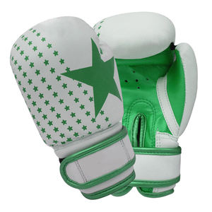 Los últimos guantes de cuero de Pakistán Guantes de entrenamiento de lucha de boxeo Diseño personalizado Guantes de boxeo de la mejor calidad - Product Image 1
