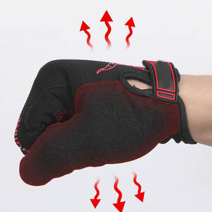 ถุงมือขี่จักรยานแบบเต็มนิ้วระบายอากาศทนทาน - Product Image 2