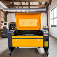 Machine de découpe laser CO2 CNC multifonction et graveur laser avec protection contre l'arrêt d'eau 9060/1080/1310 80w 100w 130w 150w