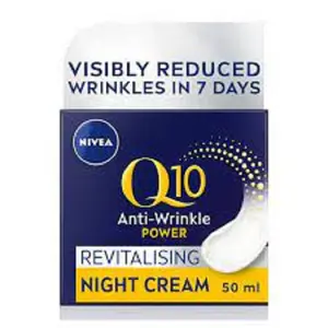 Nivea Q10 Crema de Noche Regeneradora de Energía Antiarrugas 50ml