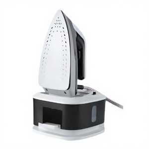 Fer à repasser électrique de voyage portable, machine à repasser à sec compacte, petit défroisseur vapeur domestique, presse à panini antiadhésive avec prise européenne - Product Image 1