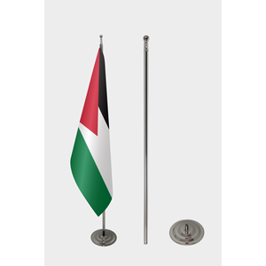 Bandera Personalizada del Mundo con Impresión Digital, Asta de Aluminio y Material de Nylon, Plástico o Poliéster - Product Image 2