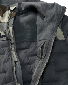 Veste de chasse thermique hybride à capuche isolée imperméable respirante coupe-vent Softshell tactique grise Vêtements de chasse - Product Image 3