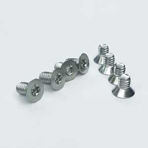 สกรูหัวแบน Torx countersunk สแตนเลสชุบสังกะสีนิกเกิลสำหรับการก่อสร้างการผลิตยานยนต์ - Product Image 2