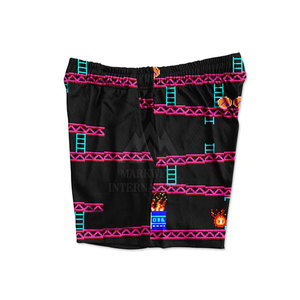 Pantalones Cortos Deportivos de Malla para Hombre, de Poliéster, Ajuste Holgado, para Verano - Product Image 3