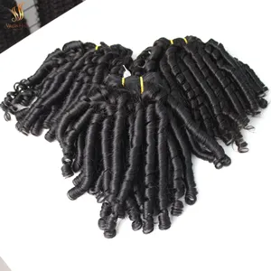 Wholesale Virgin Bouncy Curls Human Hair Bundles Raw Virgin Cuticle Aligned Hair From Vietnam's best supplier