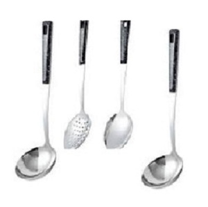 Cuchara grande de acero inoxidable para servir, el mejor material, espejo pulido con acabado plateado espejado para servir comida en fiestas - Product Image 2