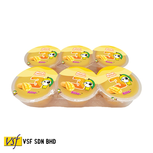 ไออิ้ง ฟรุ๊ตพุดดิ้งคัพส์ ไออิ้ง พุดดิ้งคัพส์ 110 กรัม x 6 ถ้วย x 16 แพ็ค - พุดดิ้งรสมะม่วงพร้อมวุ้นมะพร้าว ฮาลาล - Product Image 4