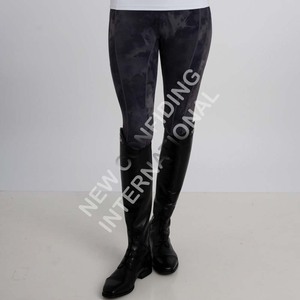 Leggings équestres collants d'équitation culottes leggings sur mesure en usine coupe personnalisée siège complet silicone antidérapant de haute qualité - Product Image 6