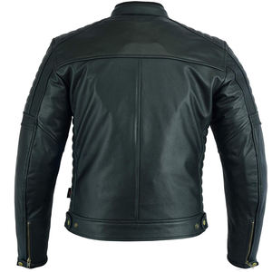 Chaqueta de Motocicleta de Cuero Unisex OEM, Resistente al Viento, con Logotipo y Diseño Personalizados, Fabricante Mayorista 2026 - Product Image 2