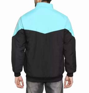 Chaqueta Cortavientos de Invierno de Lona de Alta Calidad con Mangas Completas, Nueva Moda, Colores Contrastantes, Ligera y Cómoda para Hombre - Product Image 3