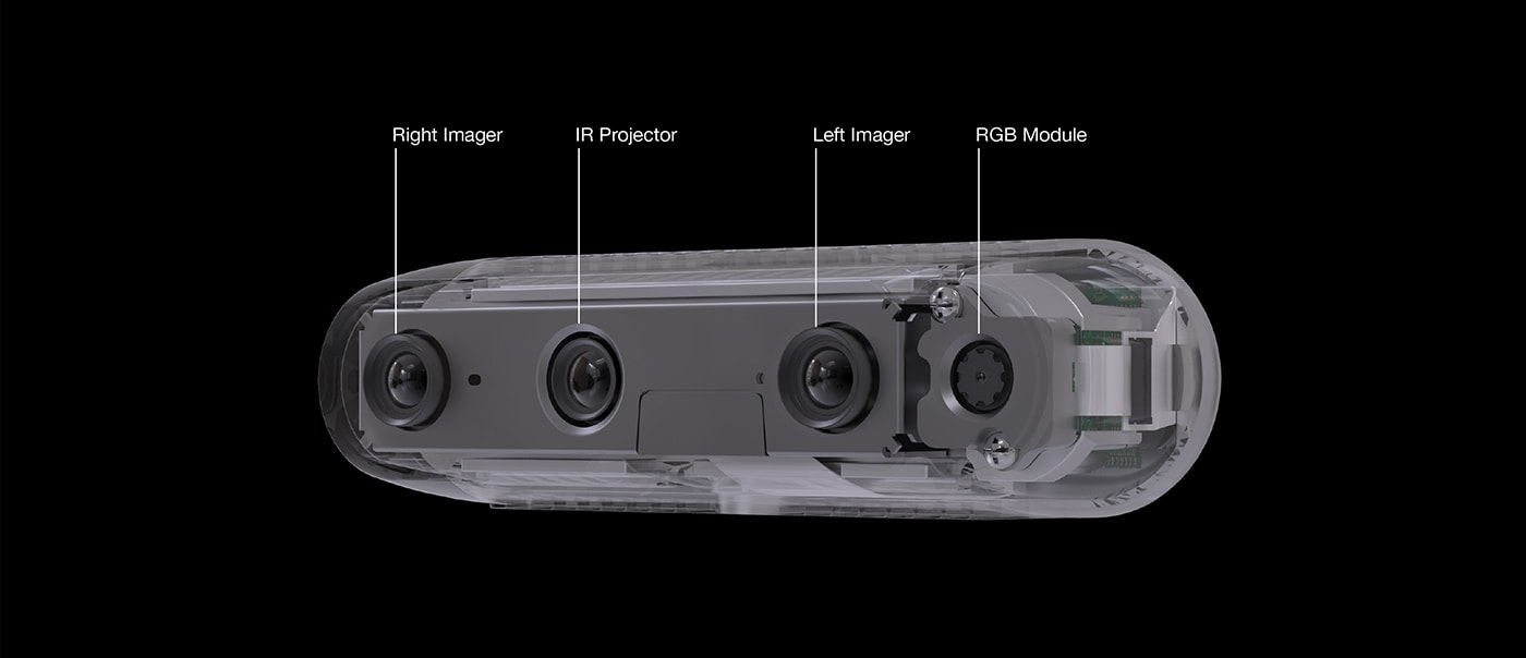 Intel Realsense Depth Camera D435 for Robotics & VR