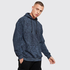 Sweat à capuche lavé à l'acide de haute qualité pour hommes Nouveau design thermique au Pakistan pour les saisons d'hiver et d'été - Product Image 1