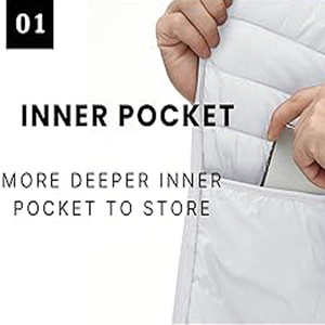 Manteau d'hiver oversize personnalisé grande taille pour hommes veste respirante de la rue principale veste en duvet matelassée - Product Image 6