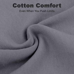 <b>Mens</b> Cotton <b>Shorts</b> with Zipper Pockets Lightweight and Soft Casual Wear for <b>Lounge</b>, Sleep, Workout - Product Image 5