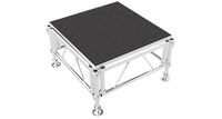 Scène modulaire en aluminium 6061-T6, assemblage rapide, panneaux de scène modulaires pour événements en plein air, mariage, scène de performance