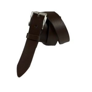 100% artesanía italiana hombre cinturón de cuero genuino 30 mm de ancho hebilla plateada cinturones sin níquel traje Casual diferentes colores - Product Image 5