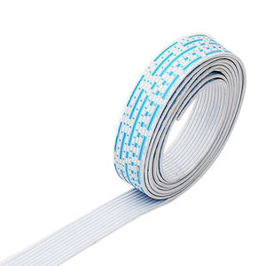 Оптовая Продажа с фабрики, многоступенчатый плоский кабель 2468 28 26AWG красный белый синий белый Луженый Медный ПВХ изоляционный плоский ленточный кабель - Product Image 2